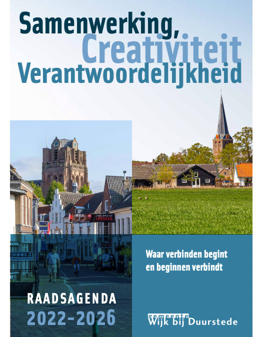 Raadsagenda vastgesteld… raadsbrede samenwerking een feit