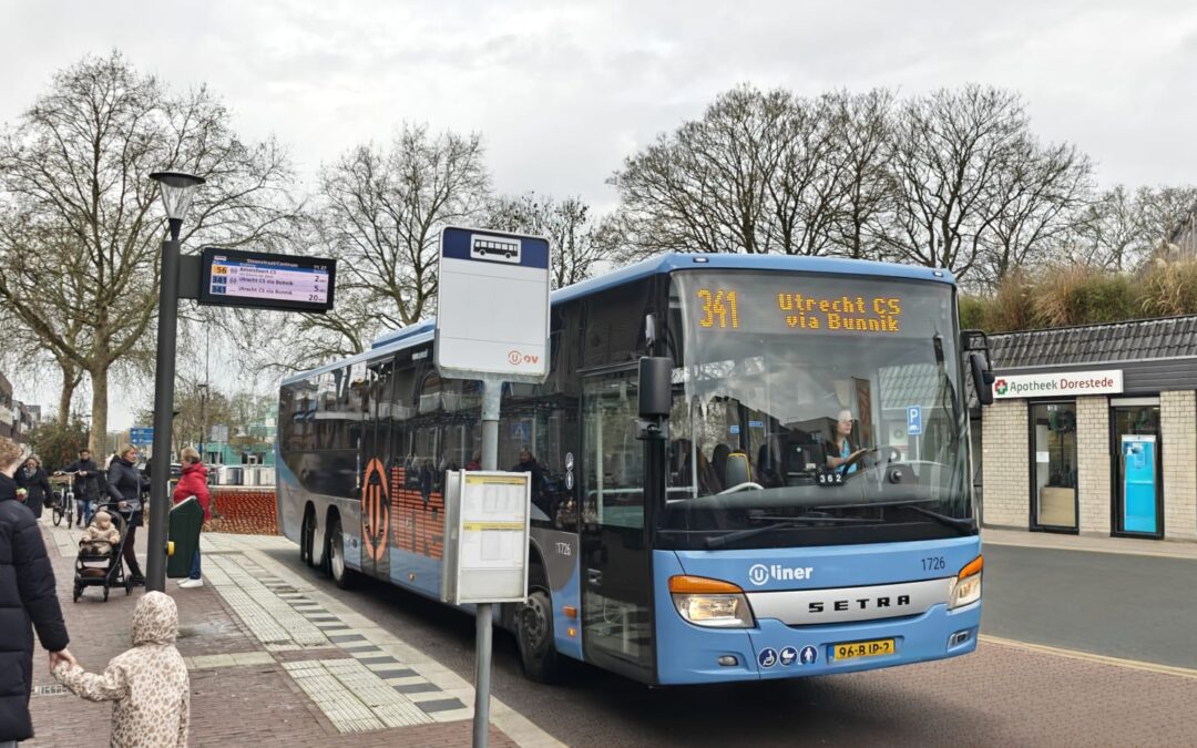 Vragen over de nieuwe dienstregeling van lijn 341